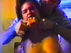 sexy young wive forced into anal by her hot husband. brutal rape porn produced in a homemade style.